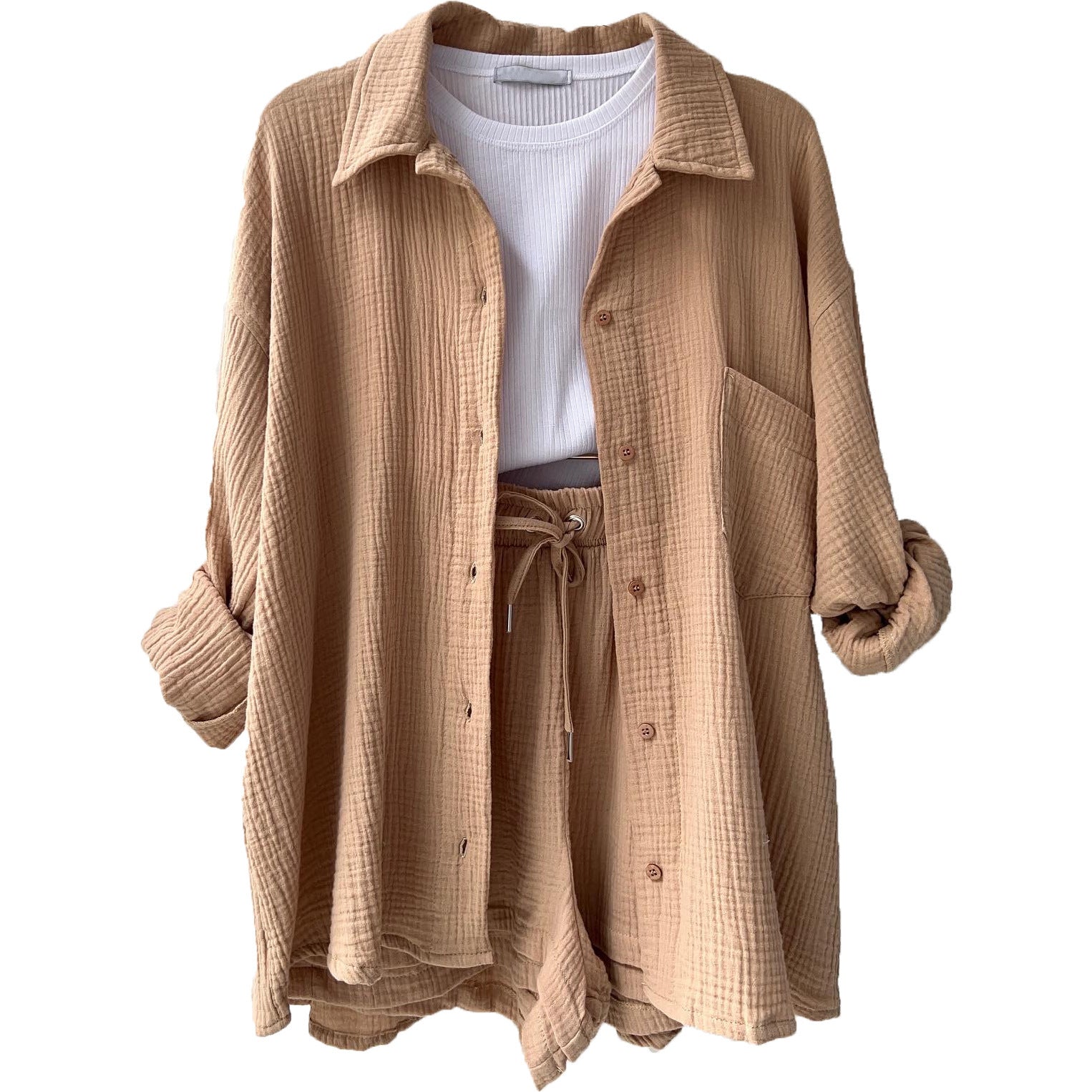 Léonie™ | Soft Cotton Loungewear Set