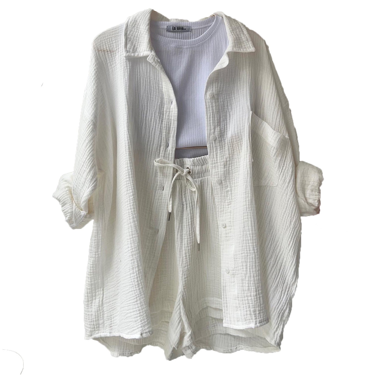 Léonie™ | Soft Cotton Loungewear Set