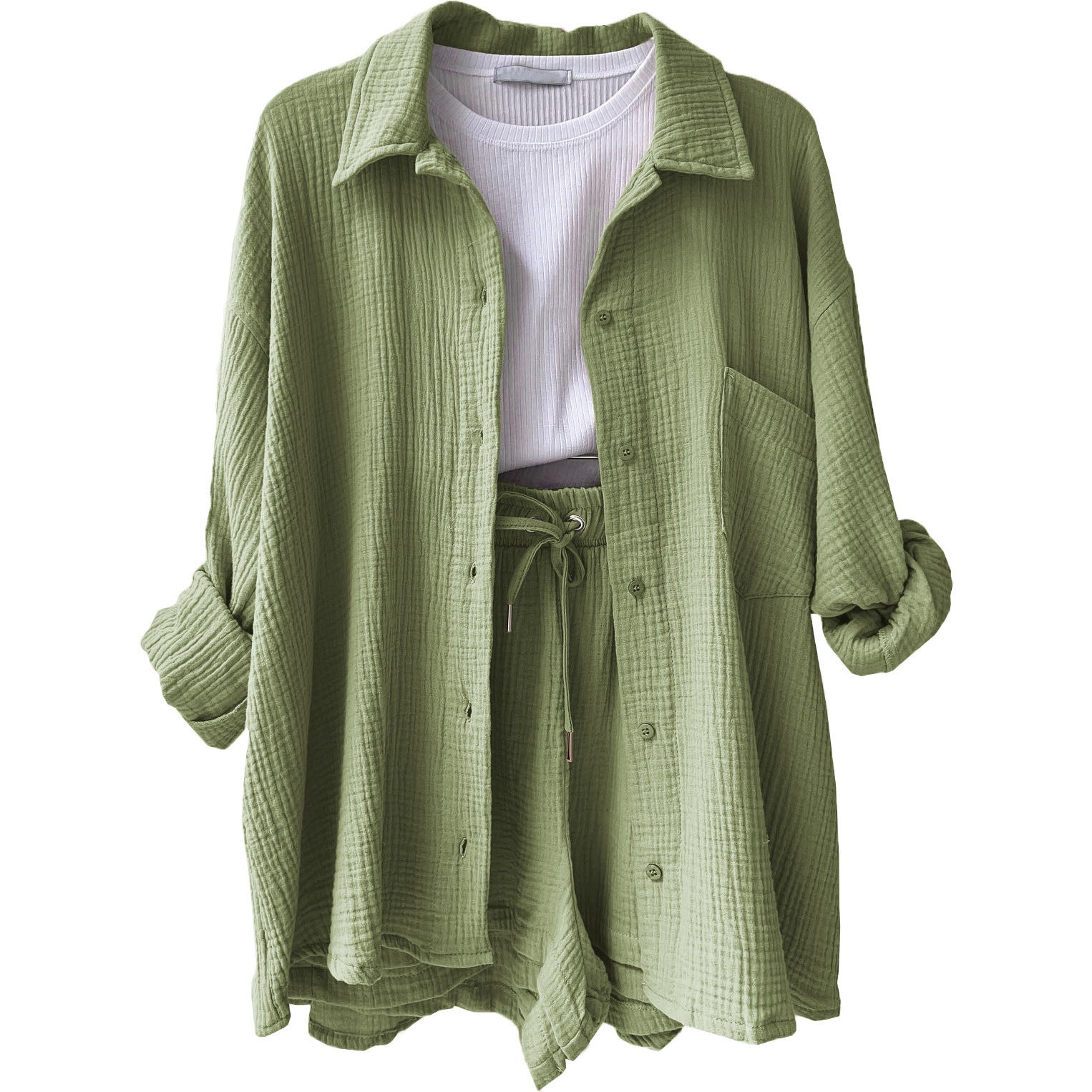 Léonie™ | Soft Cotton Loungewear Set