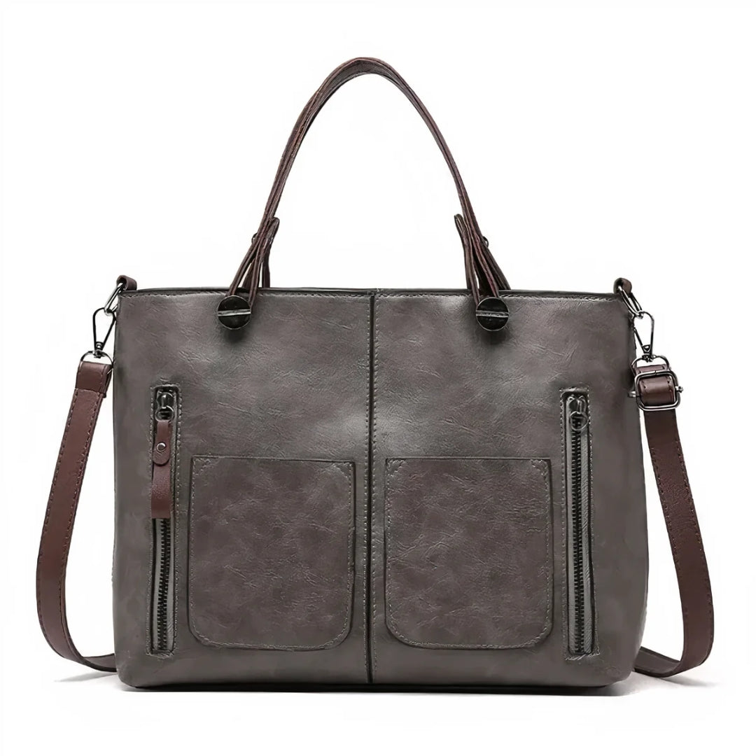 Laurienne™ | Vintage Leather Crossbody Bag