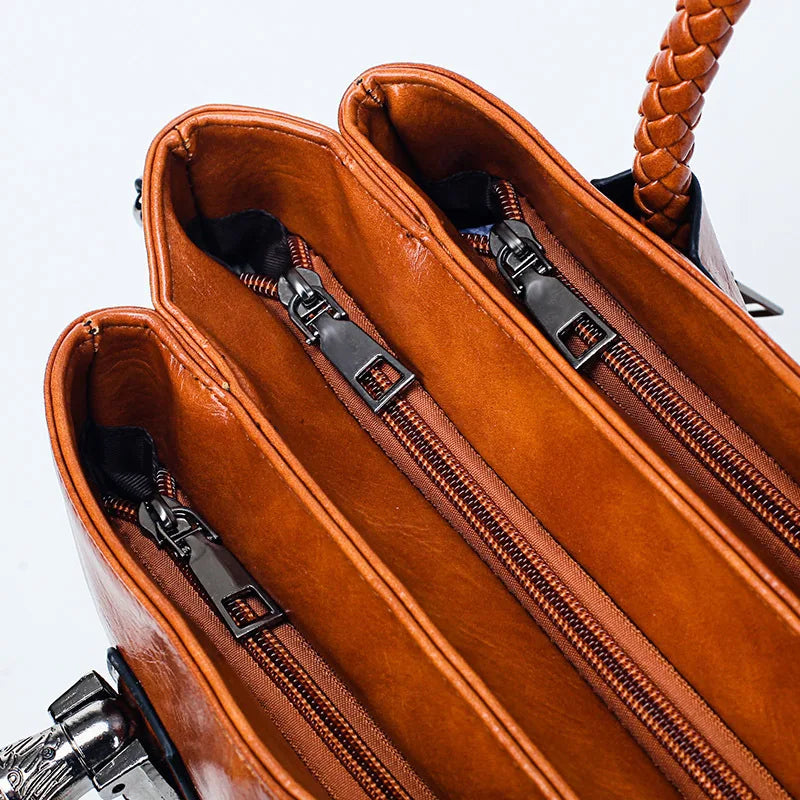 Laurienne™ | Elegant Leather Handbag