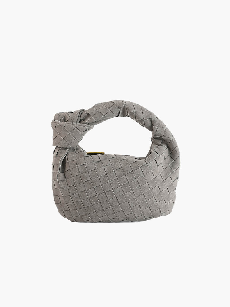 Laurienne™ | Mini Woven Suede Bag