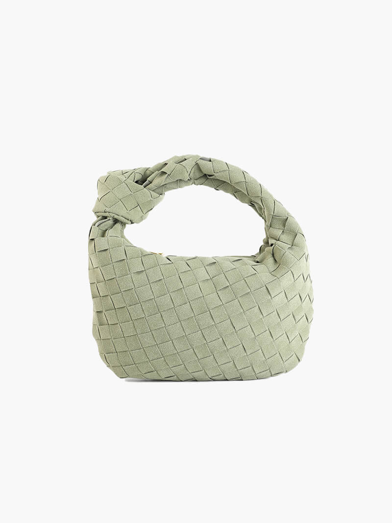 Laurienne™ | Mini Woven Suede Bag