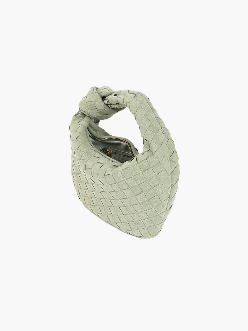 Laurienne™ | Mini Woven Suede Bag