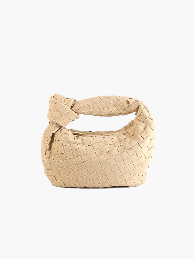 Laurienne™ | Mini Woven Suede Bag