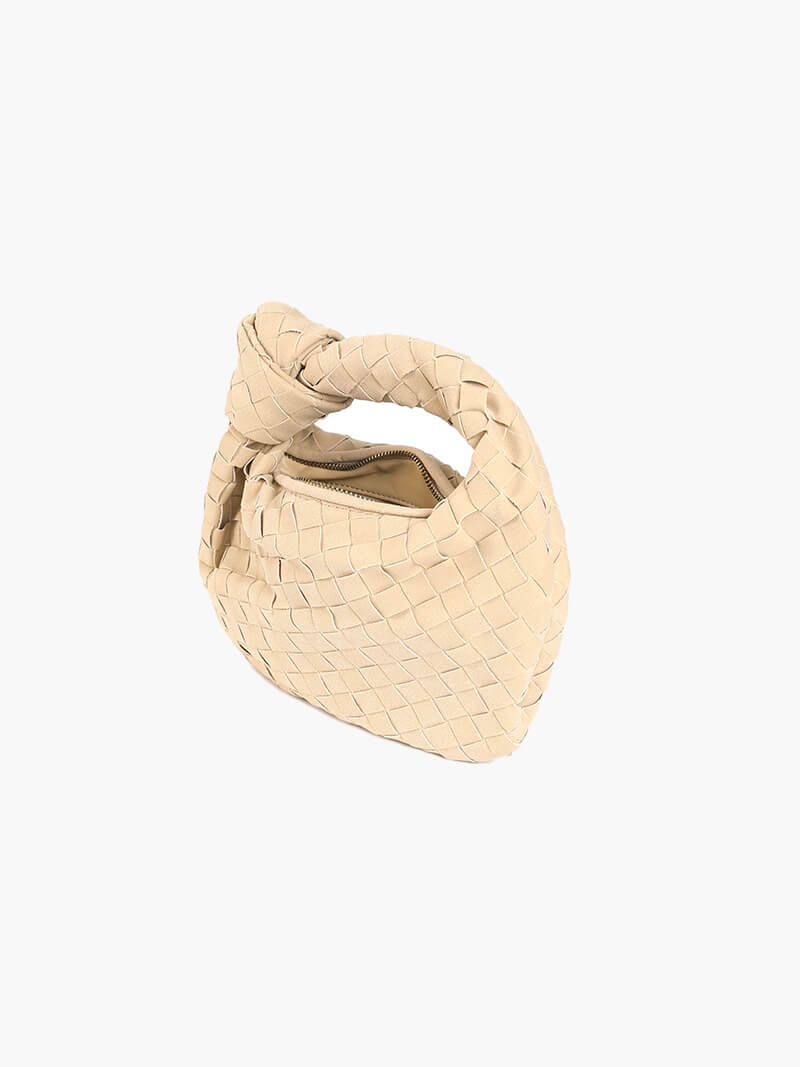 Laurienne™ | Mini Woven Suede Bag