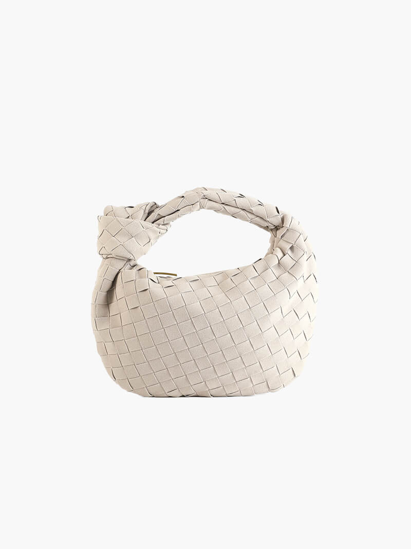 Laurienne™ | Mini Woven Suede Bag