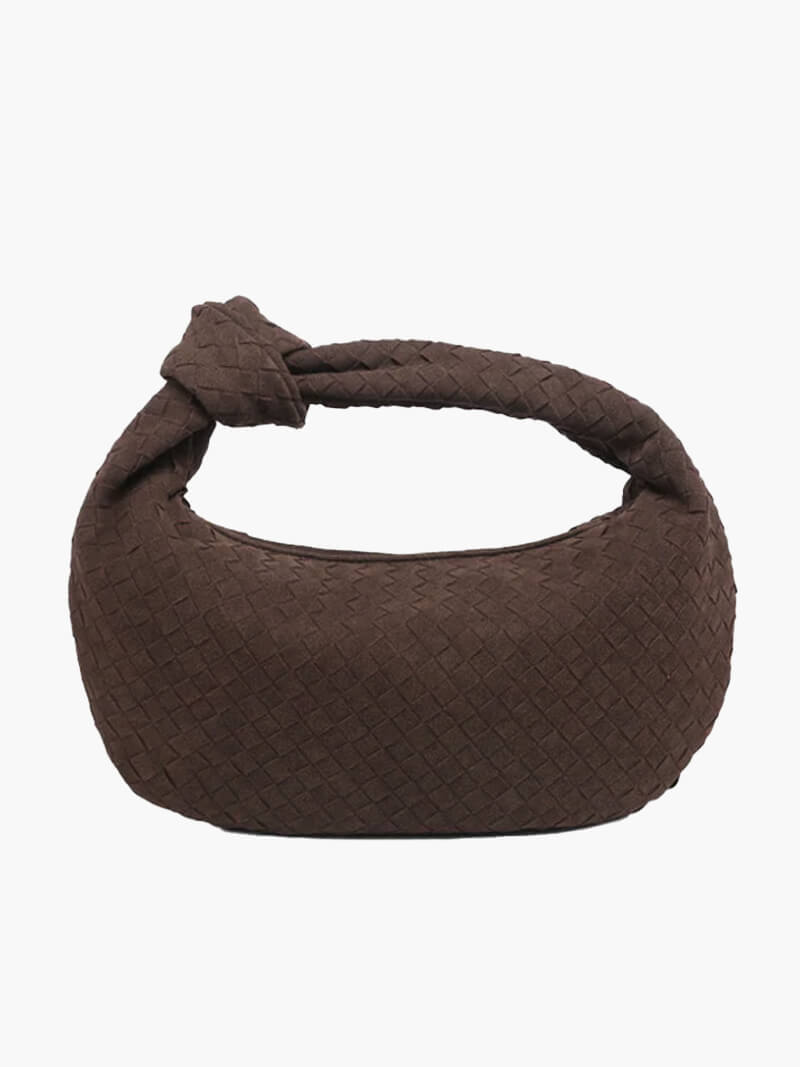 Laurienne™ | Woven Suede Bag
