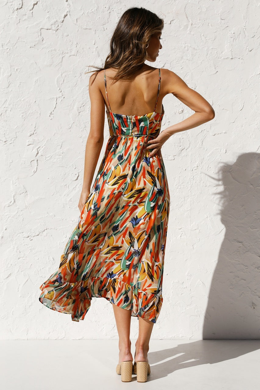 Chiara™ | Colorful Midi Dress