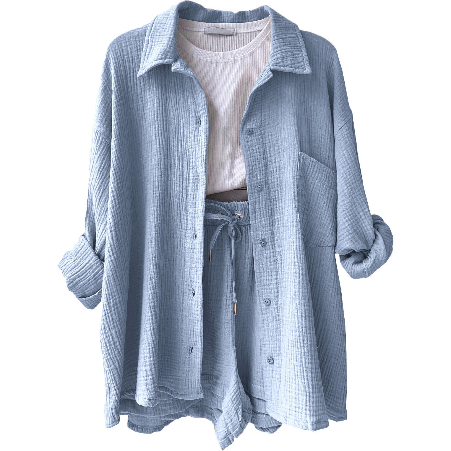 Léonie™ | Soft Cotton Loungewear Set