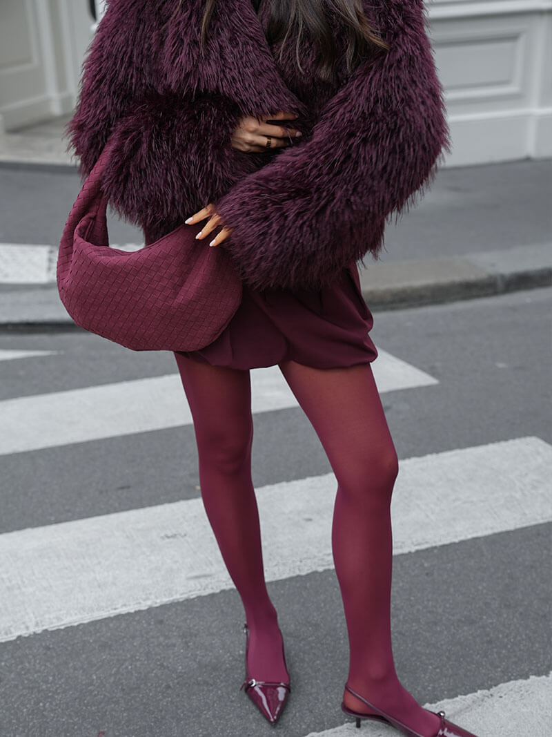 Laurienne™ | Woven Suede Bag
