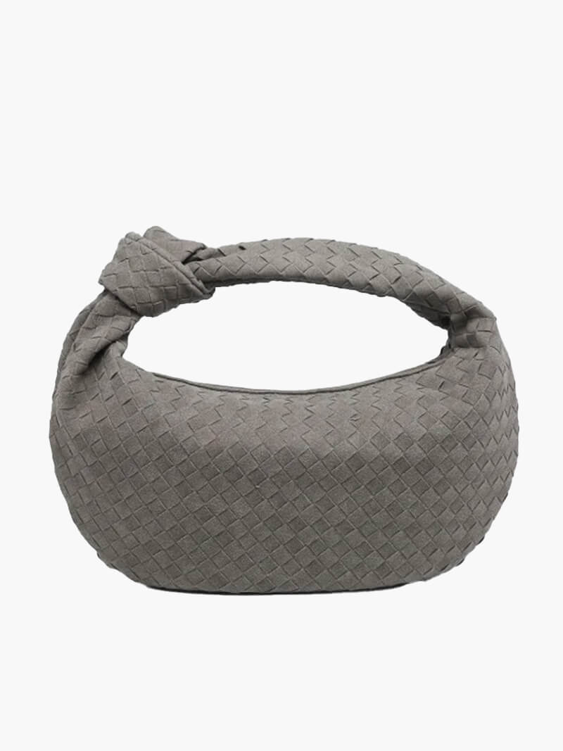 Laurienne™ | Woven Suede Bag